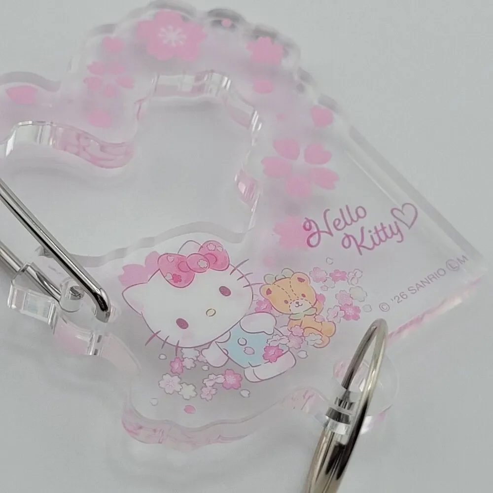 Hello Kitty - Sanrio Pink Sakura Magic Acrylic Carabiner